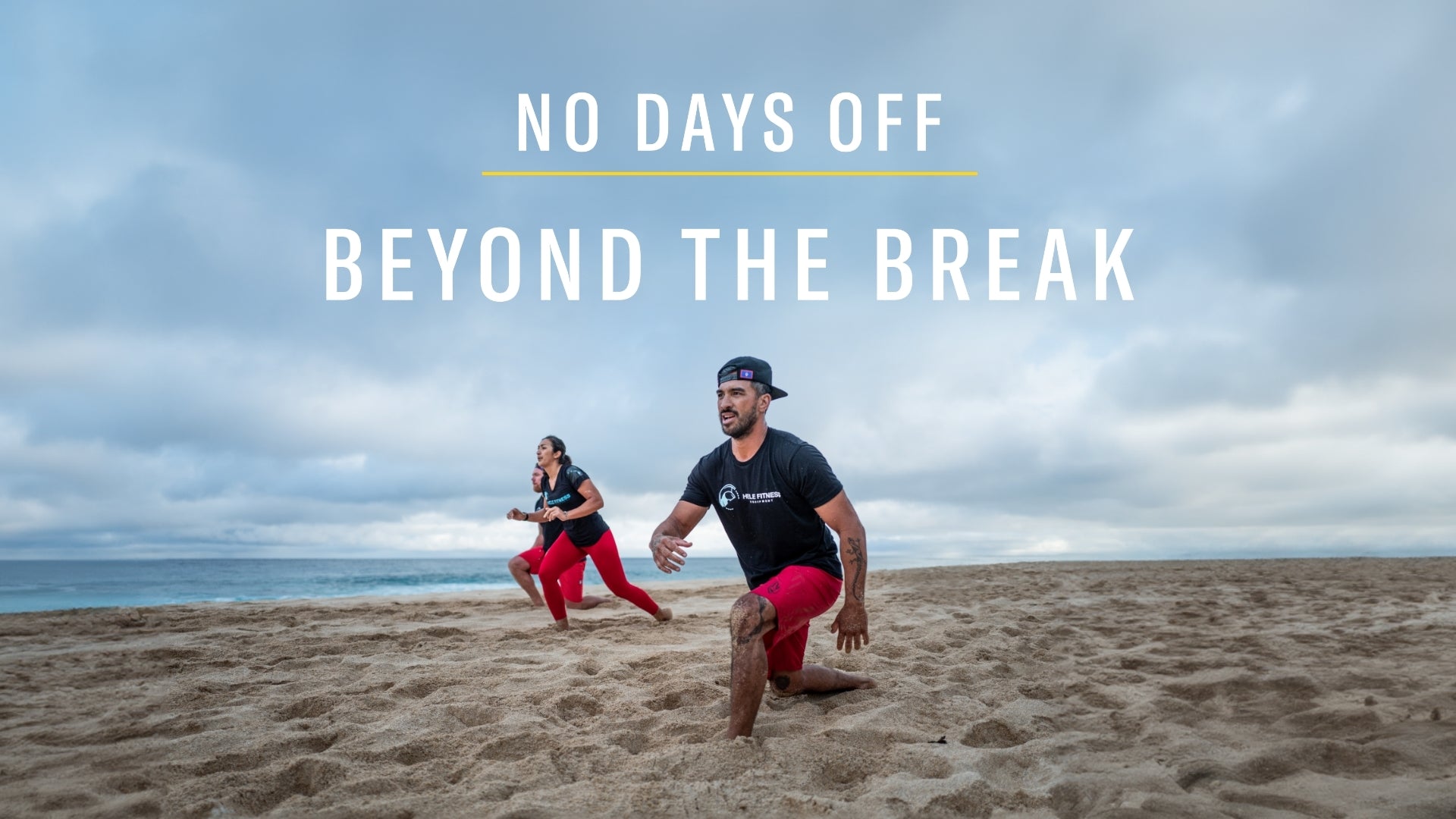 Keine freien Tage – Training am Strand